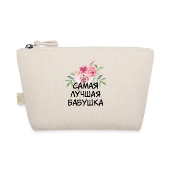Die beste oma Geschenk Babuschka Familie Russland - Bio-Täschchen - Natur - Vorne