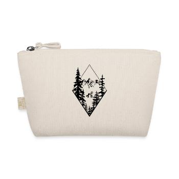 Montagne forêt cadeau vélo cycliste Sport - Trousse biologique - nature - Devant