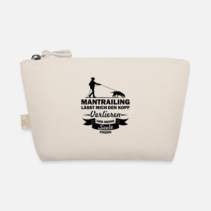 Mantrailing lasst mich den kopf Geschenk Suchhund Bio-Täschchen