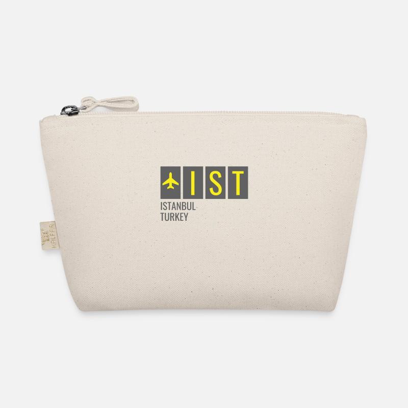 IST Istanbul Turkey Airport Code Organic Pouch