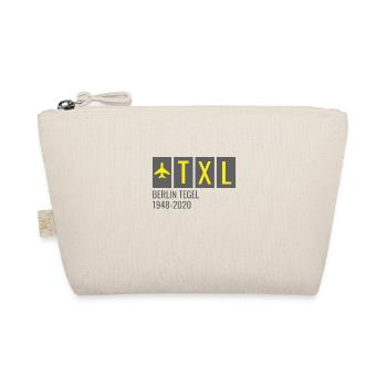 TXL Berlin Tegel Germany Airport Code - Organic Pouch - nature - Front