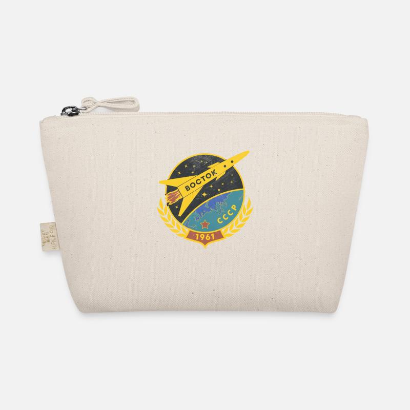 Vostok 1961 SSSR Gift Gagarin Sputnik Space Organic Pouch