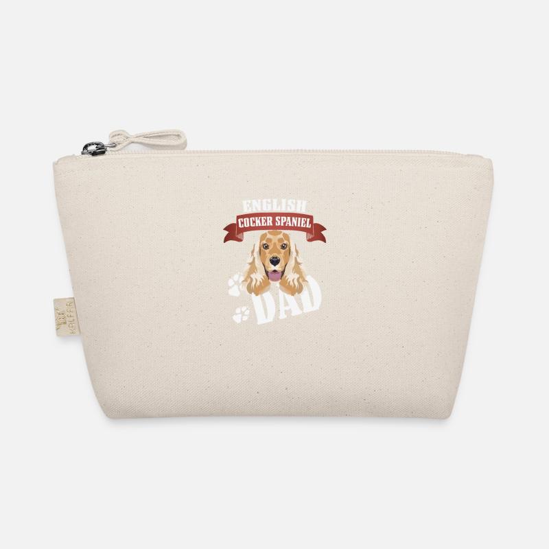 Deutsch Cocker Spaniel Dad, Dog Dad Organic Pouch