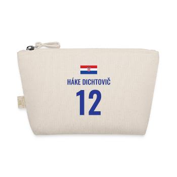 Fußball Sauf Trikot Kroatien Mallorca Party Gruppe - Bio-Täschchen - Natur - Vorne
