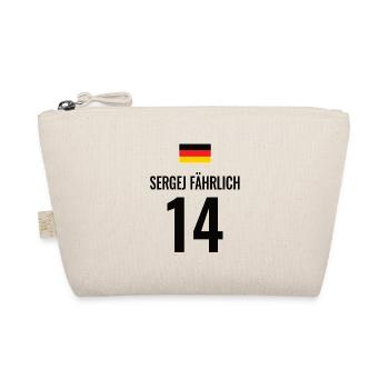 Fußball Sauf Trikot Deutschland Mallorca Gruppen - Bio-Täschchen - Natur - Vorne