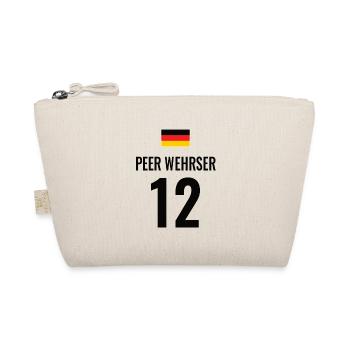 Fußball Sauf Trikot Deutschland Mallorca Gruppen - Bio-Täschchen - Natur - Vorne