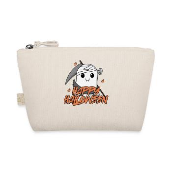 Happy Halloween - Cute spirit - Organic Pouch - nature - Front