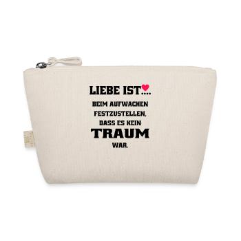 Liebe ist - Bio-Täschchen - Natur - Vorne