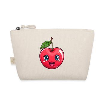 Kawaii Chibi Cherry Girl - Trousse biologique - nature - Devant