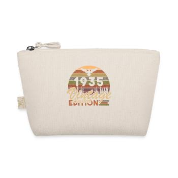 1935 Vintage Retro Birthday Gift - Organic Pouch - nature - Front