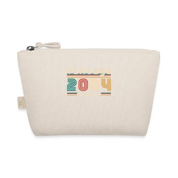 Jahrgang 2004 Retro 2004 Geburtstagsgeschenk - Bio-Täschchen - Natur - Vorne