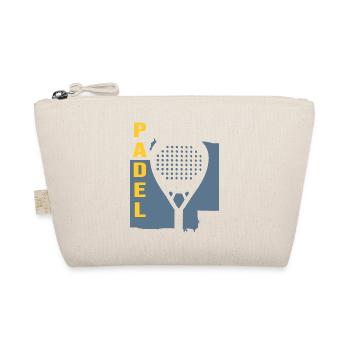 Padel tennis Padel tennis players - Organic Pouch - nature - Front