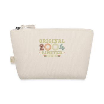 Original 2004 Vintage Retro Anniversary Gift - Organic Pouch - nature - Front