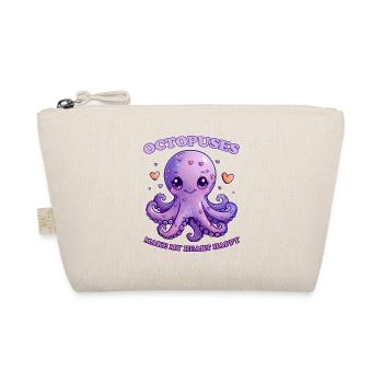 Funny Octopus Cephalopod Squid Gift - Organic Pouch - nature - Front