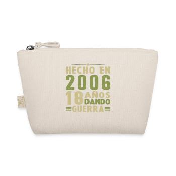 18 Year Old Birthday Gift Made in 2006 Vintage - Organic Pouch - nature - Front