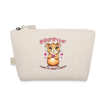 Gerbille disant rat de course drôle gerbille cadeau - Trousse biologique - nature - Devant