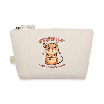 Gerbille disant rat de course drôle gerbille cadeau - Trousse biologique - nature - Devant