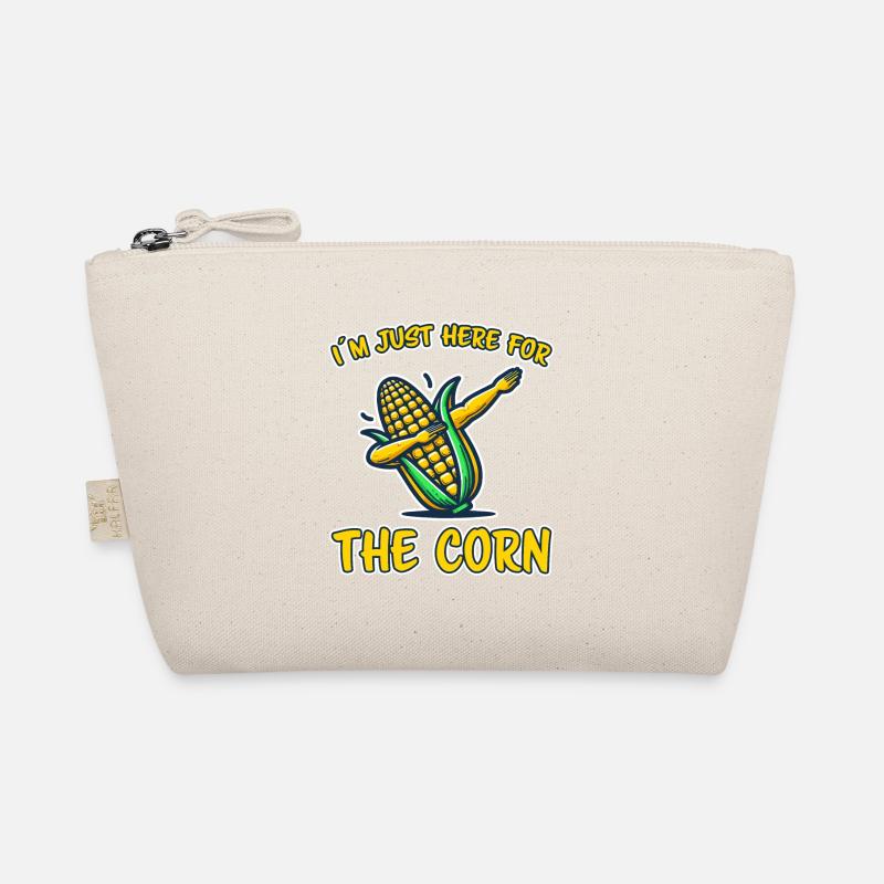 Corn on the cob saying corn funny corn on the cob gift Organic Pouch