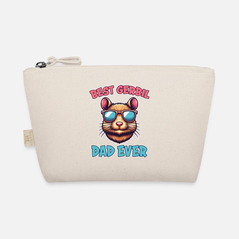 Gerbil Saying Gerbil Dad Funny Gerbil Gift Organic Pouch