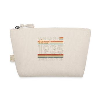 1935 Vintage Retro Birthday Gift - Organic Pouch - nature - Front