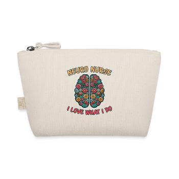 Neuro Nurse Pflegefachkraft Neurologie Geschenk - Bio-Täschchen - Natur - Vorne