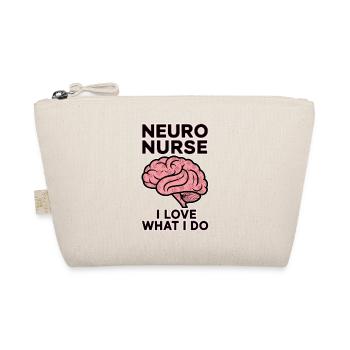 Neuro Nurse Pflegefachkraft Neurologie Geschenk - Bio-Täschchen - Natur - Vorne