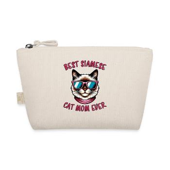 Chat siamois disant chat siamois maman chat siamois cadeau - Trousse biologique - nature - Devant