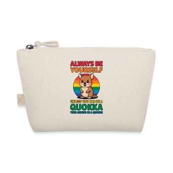 Quokka Disant Australie Drôle Quokka Cadeau - Trousse biologique - nature - Devant
