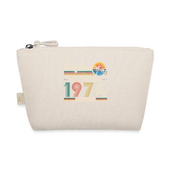 Dezember 1974 Vintage Retro Geburtstagsgeschenk - Bio-Täschchen - Natur - Vorne