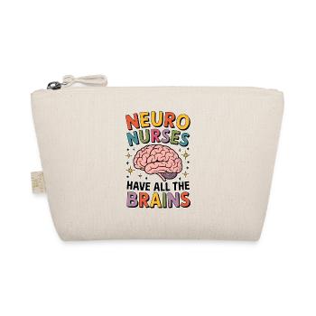 Neuro Nurse Pflegefachkraft Neurologie Geschenk - Bio-Täschchen - Natur - Vorne