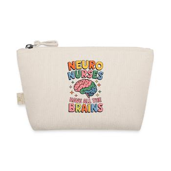 Neuro Nurse Pflegefachkraft Neurologie Geschenk - Bio-Täschchen - Natur - Vorne