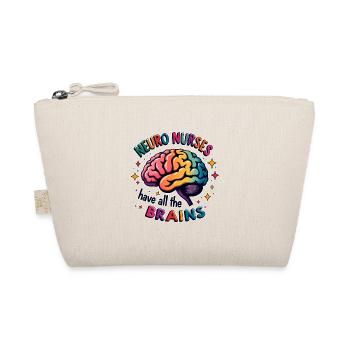 Neuro Nurse Pflegefachkraft Neurologie Geschenk - Bio-Täschchen - Natur - Vorne