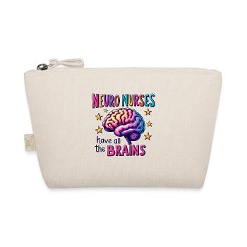 Neuro Nurse Pflegefachkraft Neurologie Geschenk - Bio-Täschchen - Natur - Vorne
