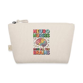 Neuro Nurse Pflegefachkraft Neurologie Geschenk - Bio-Täschchen - Natur - Vorne