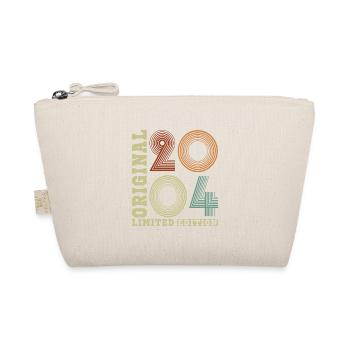 2004 Vintage Retro Geburtstagsgeschenk - Bio-Täschchen - Natur - Vorne