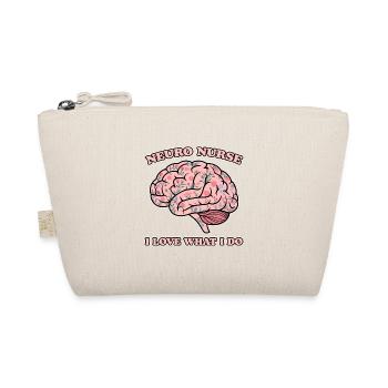 Neuro Nurse Pflegefachkraft Neurologie Geschenk - Bio-Täschchen - Natur - Vorne