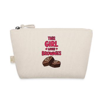 Brownies Dire Fille Drôle Brownie Cadeau - Trousse biologique - nature - Devant
