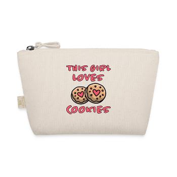 Cookies Spruch Schoko Kekse Lustig Cookie Geschenk - Bio-Täschchen - Natur - Vorne