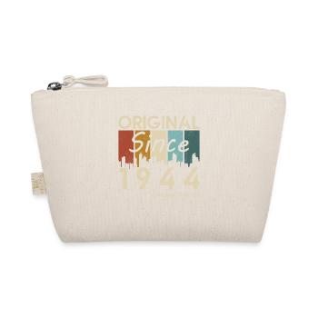 1944 Vintage Retro Geburtstagsgeschenk - Bio-Täschchen - Natur - Vorne