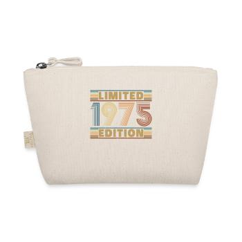 1975 Vintage Retro Geburtstagsgeschenk - Bio-Täschchen - Natur - Vorne