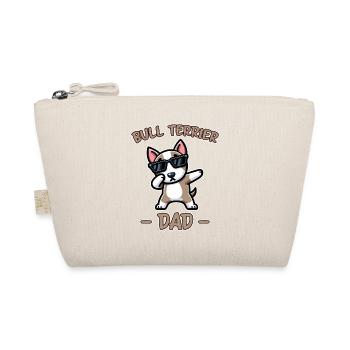 Bull Terrier Saying Funny Bull Terrier Gift - Organic Pouch - nature - Front
