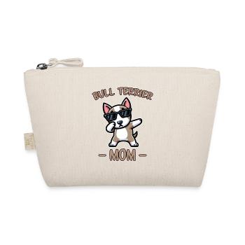 Bull Terrier Saying Funny Bull Terrier Gift - Organic Pouch - nature - Front