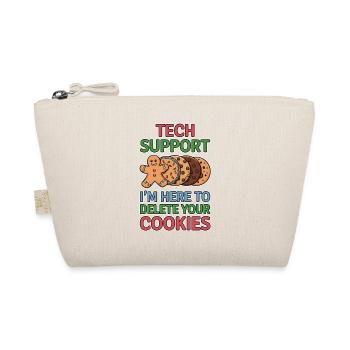 Cookies Saying Funny Christmas Cookies Gift - Organic Pouch - nature - Front