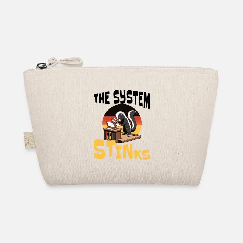 Politics system stinks Organic Pouch