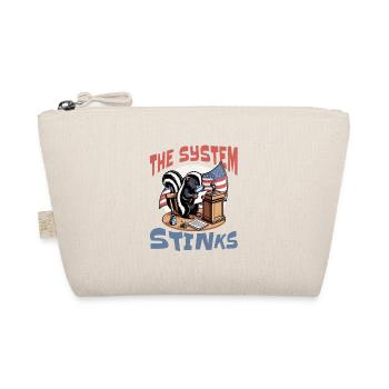 Politics system stinks - Organic Pouch - nature - Front