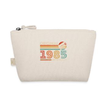 Original 1985 Vintage Retro Geburtstagsgeschenk - Bio-Täschchen - Natur - Vorne