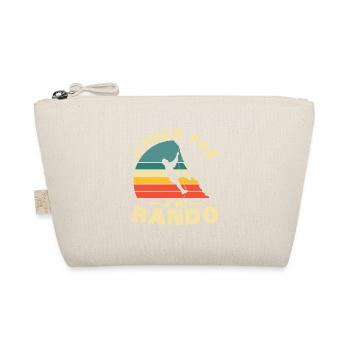 Ich kann nicht haben Rando Humor Geschenk Wanderer - Bio-Täschchen - Natur - Vorne