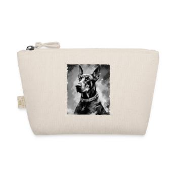 Portrait de chien doberman - Trousse biologique - nature - Devant