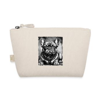 French Bulldog Dog Portrait - Organic Pouch - nature - Front