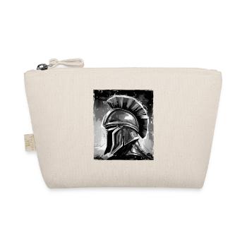 Spartan Warrior Sparta Helmet - Organic Pouch - nature - Front